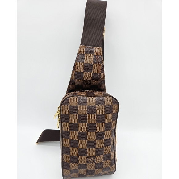 Authentic Louis Vuitton Damier Ebene Geronimos #4194M - Picture 1 of 7